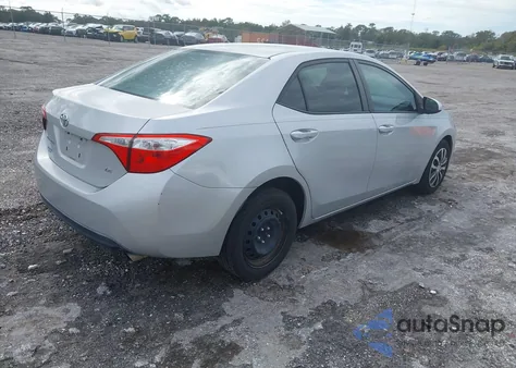2016 Toyota Corolla Le из США, поврежденный, VIN 2T1BURHE0GC523214
